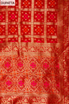 Mango Gold Bead, Cutdana, Dabka, Sequence, Zarkan & Threadwork Cotton Unstitched Salwar Suit With Cotton Dupatta