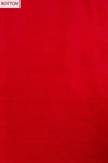 Red Bead, Cutdana, Dabka, Sequence, Zarkan & Threadwork Cotton Unstitched Salwar Suit With Cotton Dupatta