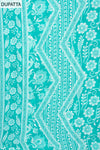 Rama Cotton Unstitched Salwar Suit With Cotton Dupatta