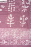 Stunningly Onion Cotton Unstitched Salwar Suit With Cotton Dupatta