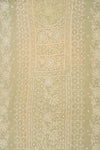 Soft Heritage Pista Georgette Unstitched Salwar Suit With Chiffon Dupatta