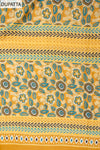 Raw Elegance Mustard Cotton Unstitched Salwar Suit Cotton Dupatta
