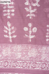Stunningly Onion Cotton Unstitched Salwar Suit With Cotton Dupatta