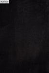 Bold Statement Black Organza Crepe Unstitched Salwar Suit With Organza Dupatta