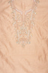 Timeless Beauty Tussar Chanderi Cotton Unstitched Salwar Suit With Chiffon Dupatta