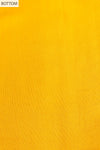 Raw Elegance Mustard Organza Unstitched Salwar Suit With Chiffon Dupatta