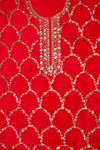 Timeless Elegance Rani organza Cotton Unstitched Salwar Suit With organza Dupatta