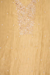 Raw Elegance Mustard Crush Tissue  Unstitched Salwar Suit With Organza Dupatta