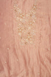 Stunningly Unique Onion Crush Tissue  Unstitched Salwar Suit With Organza Dupatta