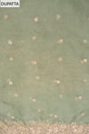 Soft Heritage Pista Crush Tissue Unstitched Salwar Suit With  organza Dupatta