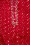 Timeless Elegance Rani Cotton Unstitched Salwar Suit With ChInon Dupatta