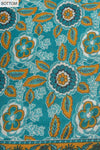Pastel Majesty Mint Green Cotton Unstitched Salwar Suit With Cotton Dupatta