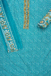 Pastel Majesty Mint Green Cotton Unstitched Salwar Suit With Cotton Dupatta