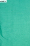 Mint Green Cotton Unstitched Salwar Suit With Cotton Dupatta