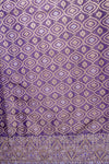 Purple Cutdana, Dabka, Sequence, Swarovski & Woven Zari Organza Unstitched Salwar Suit With Organza Dupatta