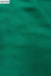 Bottle Green Sequence, Swarovski & Zari Threadwork Satin Unstitched Salwar Suit With Satin Dupatta