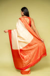 Tussar Banarasi Silk Saree With Unstitched Blouse