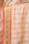 Tussar Banarasi Silk Saree With Unstitched Blouse
