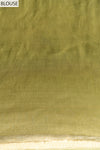 Pista Khaddi Georgette Saree With Unstitched Blouse (Ft:-Isha Multani)