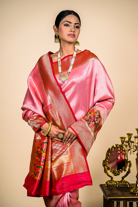 Banarasi Woven Zari  Silk Saree