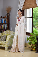 Georgette Embroidered Swarovski Saree (Ft:-Arti Chauhan)