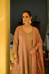 Onion Georgette Readymade Sharara Set With Georgette Dupatta