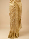 Tussar Khaddi Geogette Saree With Unstitched Blouse (Ft:-Guneet Virdi)