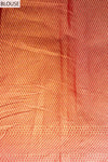 Rani Banarasi Woven Zari Cotton Saree With Unstitched Blouse