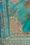 Rama Crepe Unstitched Suit With Chinon Crepe Dupatta