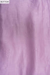 Mauve Georgette Unstitched Suit With Organza Dupatta