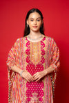 Rani Gotta Patti, Mirror, Sequence & Digital Printed Crepe Readymade Suit With Pant