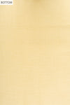Lemon Gold Sequence, Threadwork & Floral Printed Cotton Unstitched Salwar Suit With Cotton Dupatta
