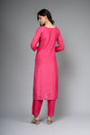 Rani Cotton Readymade Suit And Pant With Cotton Dupatta