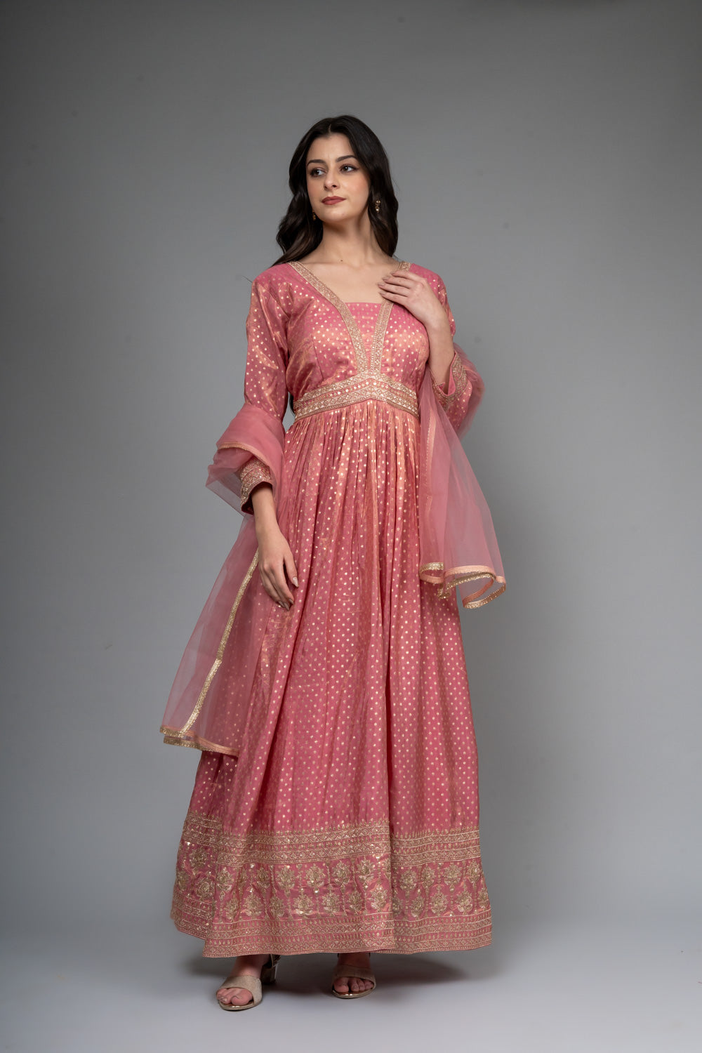 Buy Designer Readymade Anarkali Suits Online The Panna Shop