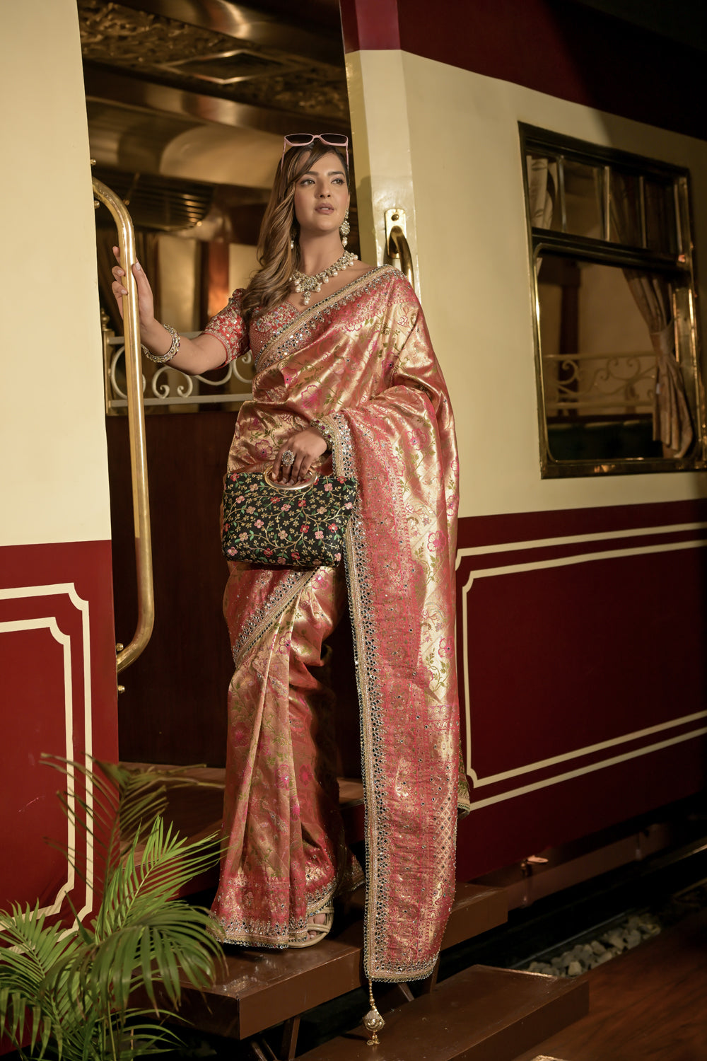 Welcome to the wondrous world of Sequin sarees at Panna