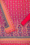 Timeless Elegance Rani Cotton Unstitched Salwar Suit With Cotton Dupatta