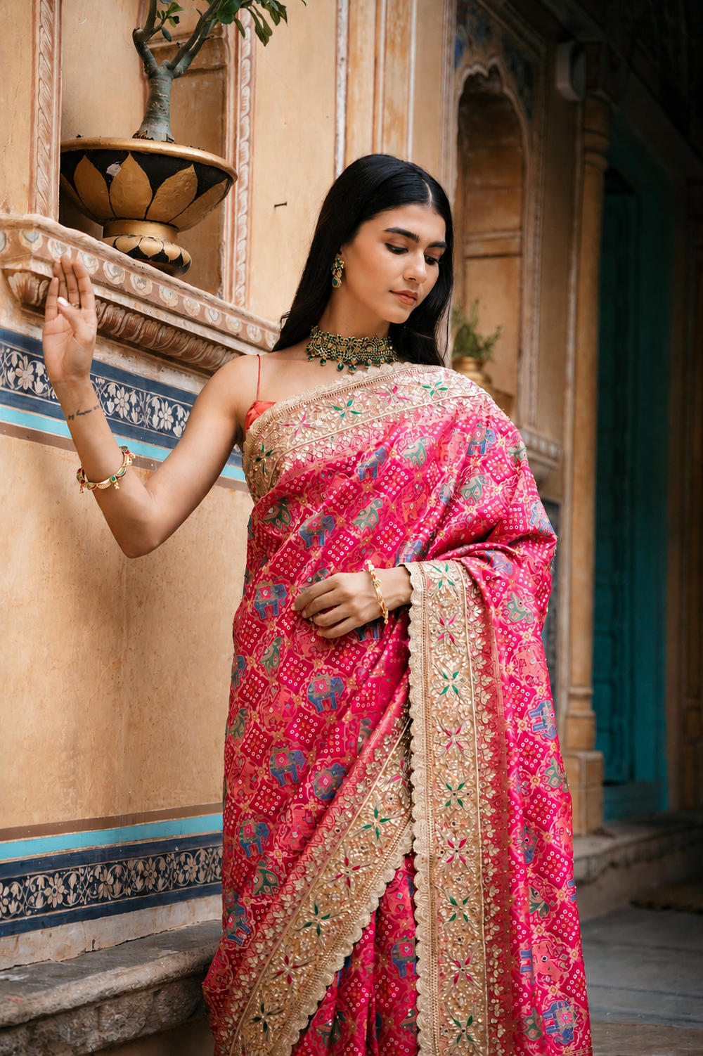 Wedding saree
