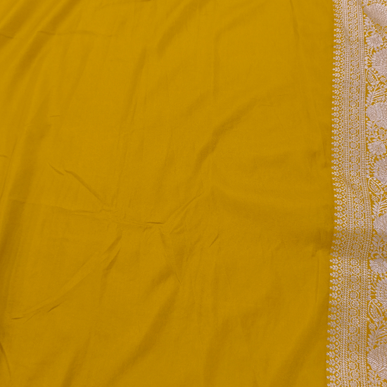 Mustard Loom Saree - Blouse