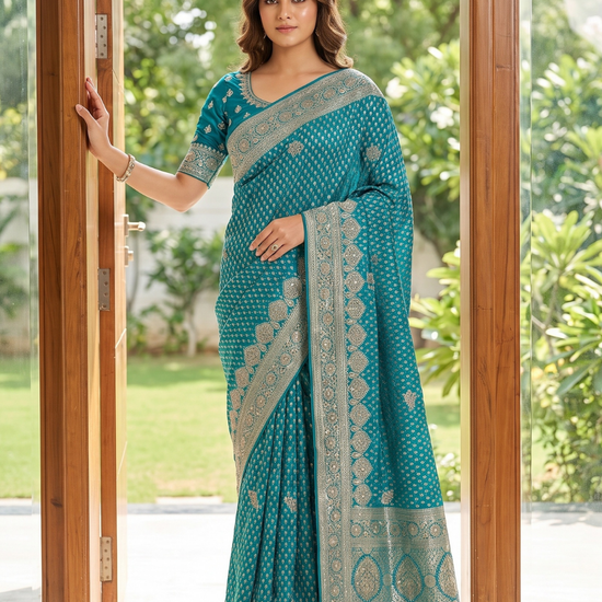 Rama Loom Saree - Hero