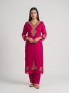 Rani Paisley Dola Readymade Suit And Pant With Printed Dupatta - mood