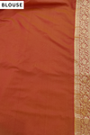 Mustard Loom Saree - Blouse