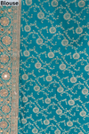 Rama Loom Saree - Blouse