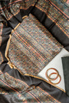 Heritage Charm Mehndi  Soft Twill  Unstitched Salwar Suit With Soft Twill Dupatta