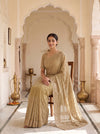 Mehndi Net Saree - Mood