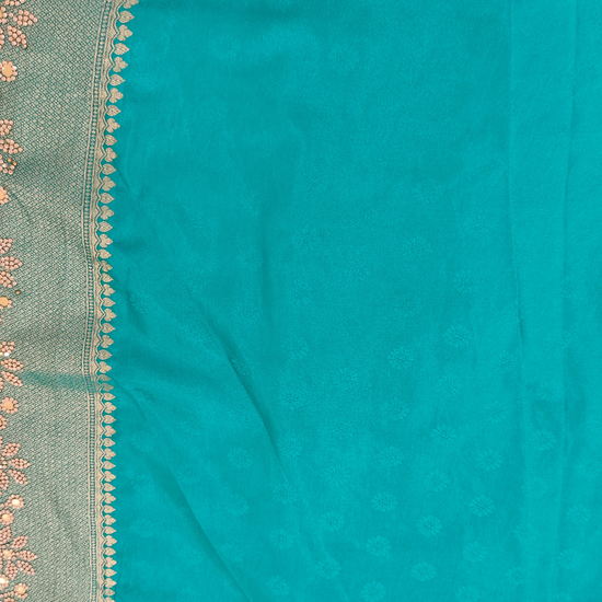Rama Loom Saree - Blouse