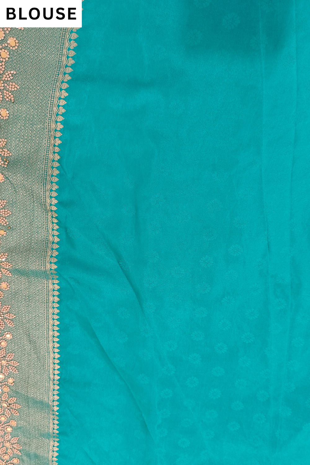 Rama Loom Saree - Blouse