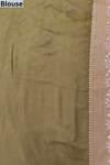 Mehndi Loom Saree - Blouse