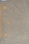 Peacock Net Saree - Blouse