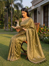 Mehndi Loom Saree - Mood