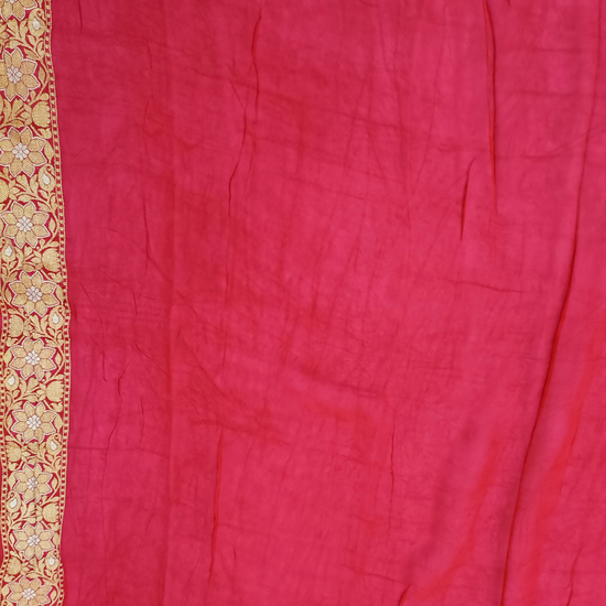 Rani Georgette Saree - Blouse